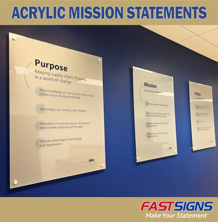 Warehouse Wall Signs